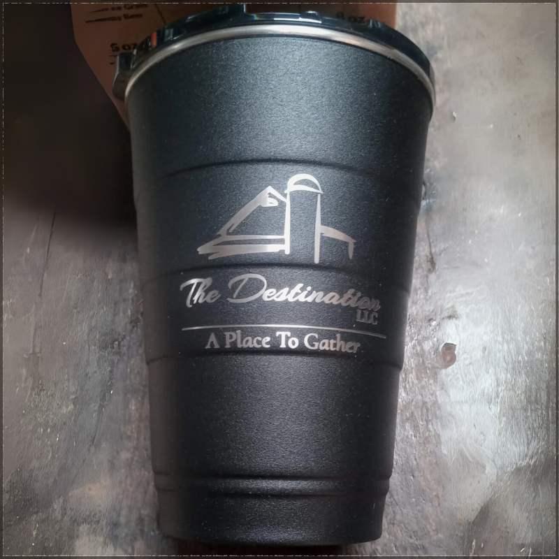 16oz The Destination Tumbler - Keep It Dark, Stormy