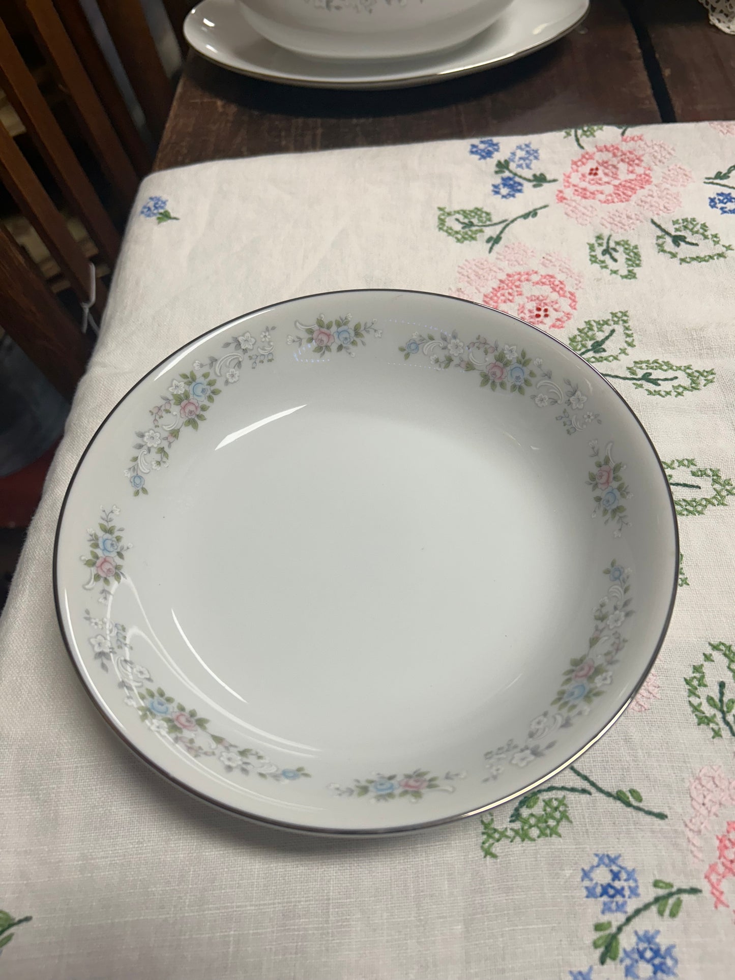 Carlton Corsage China Coupe Soup Bowls(6)