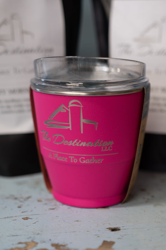 10oz Wine Tumbler-Dragon Fruit Fuchsia