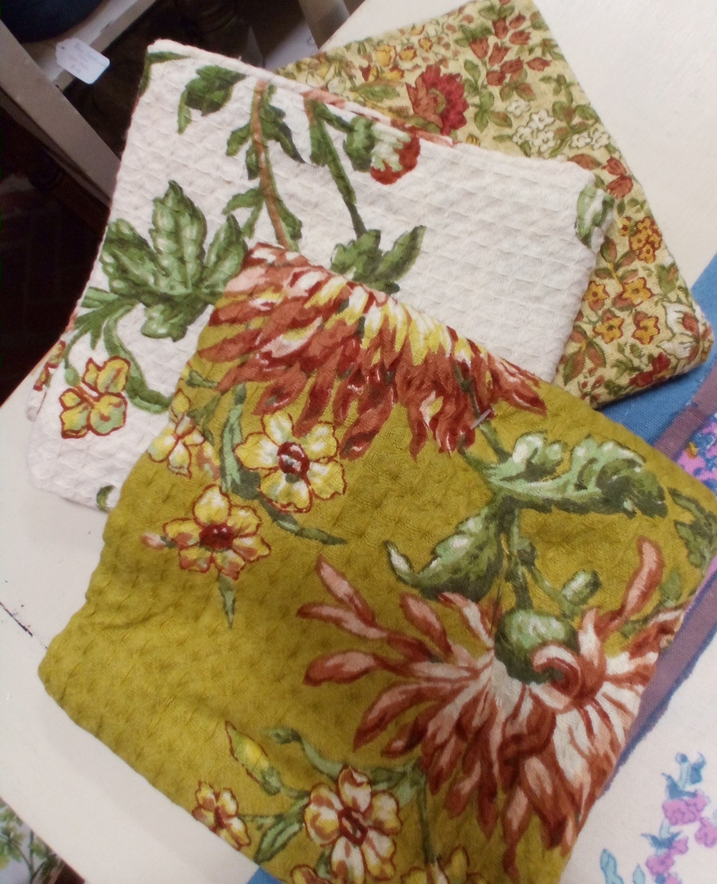 April Cornell-Country Road Patchwork Tea Towel Bundle- Multi
