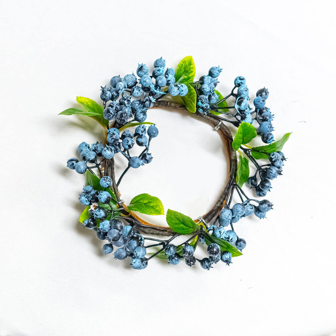 6" Berry Candle Ring