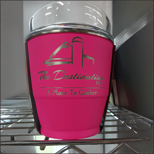 10oz Wine Tumbler-Dragon Fruit Fuchsia