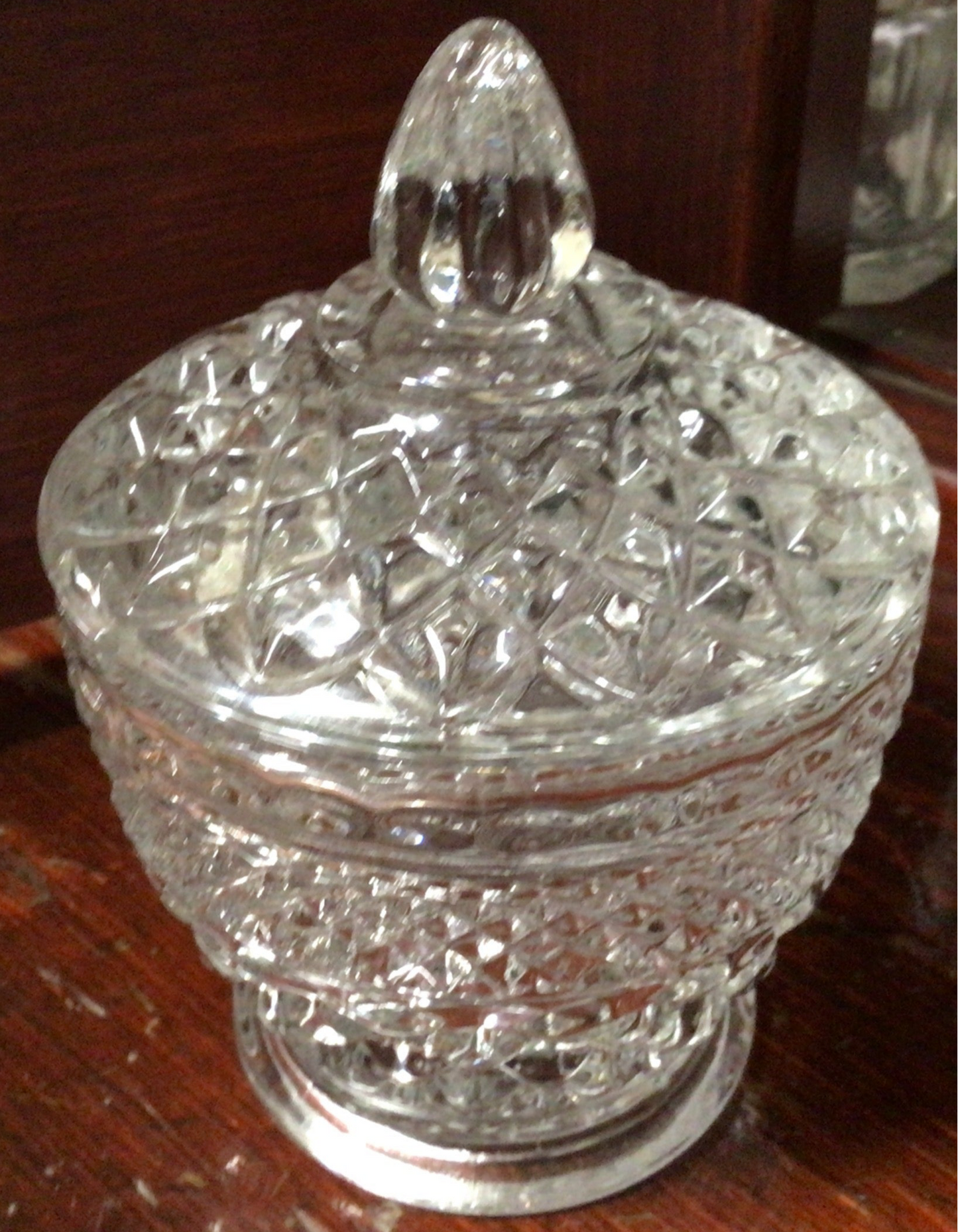 Wexford Sugar Bowl w/lid and Creamer