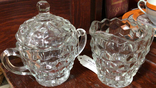 Fostoria Sugar/Creamer