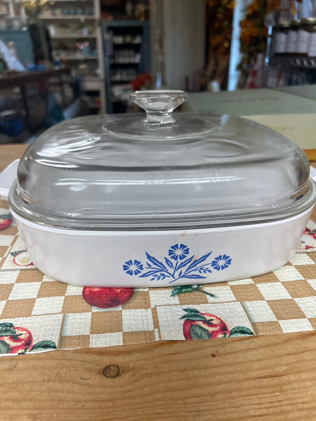 Cornflower Corningware