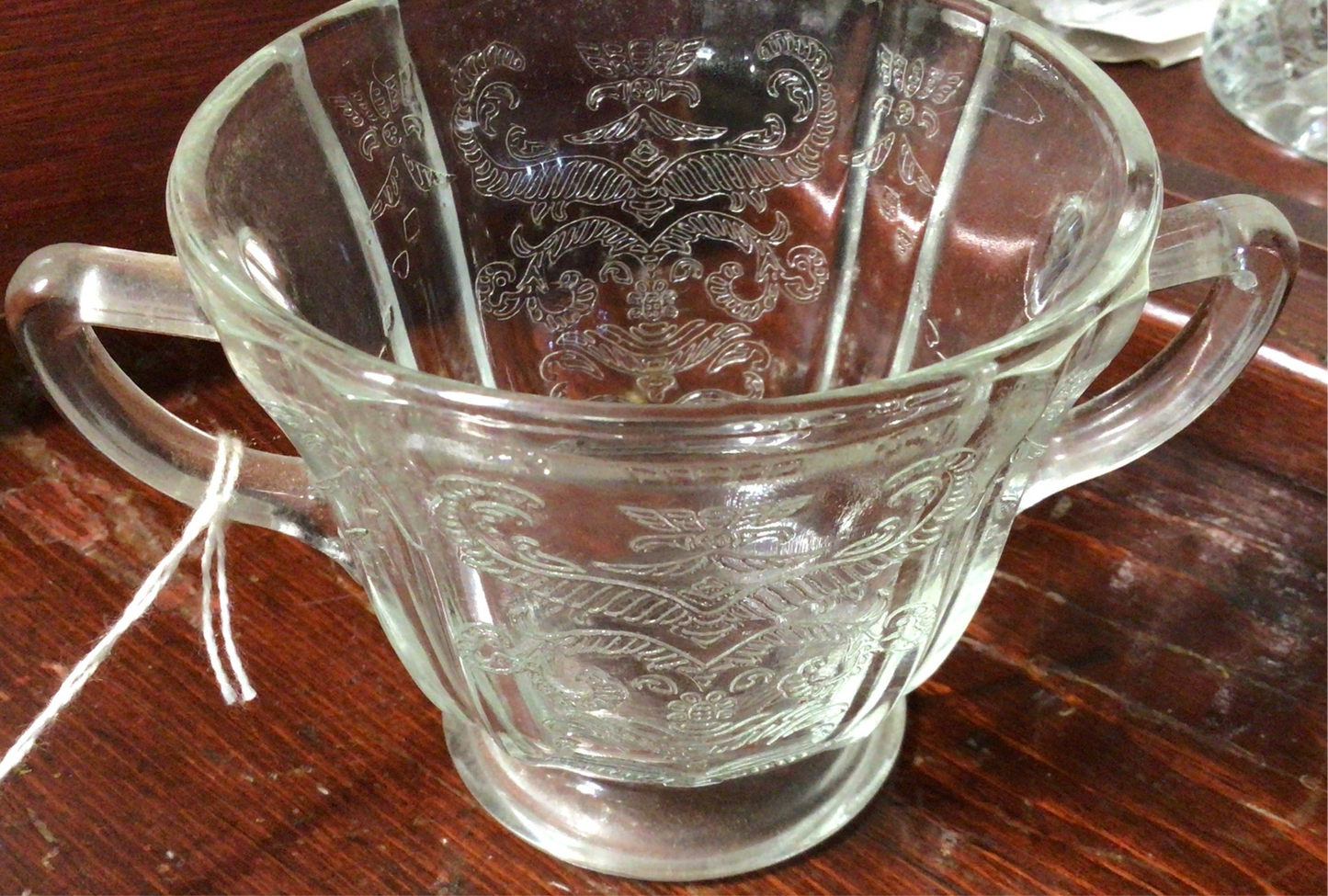 Depression Creamer And Sugar-Clear