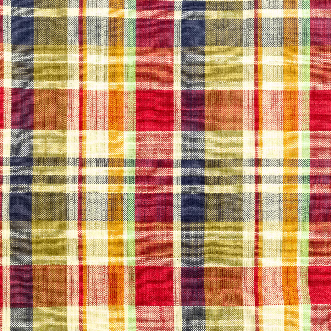 April Cornell-Bountiful Plaid Breakfast Cloth