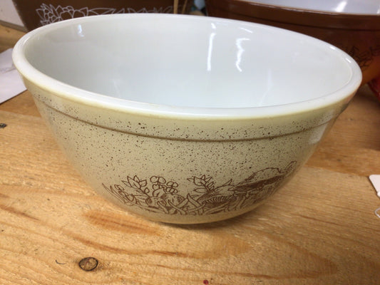 Vintage Pyrex Mixing Bowl - Forest Fancies