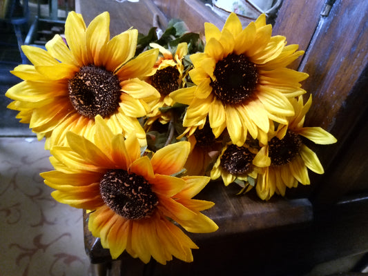 25" Sunflowers - Yellow