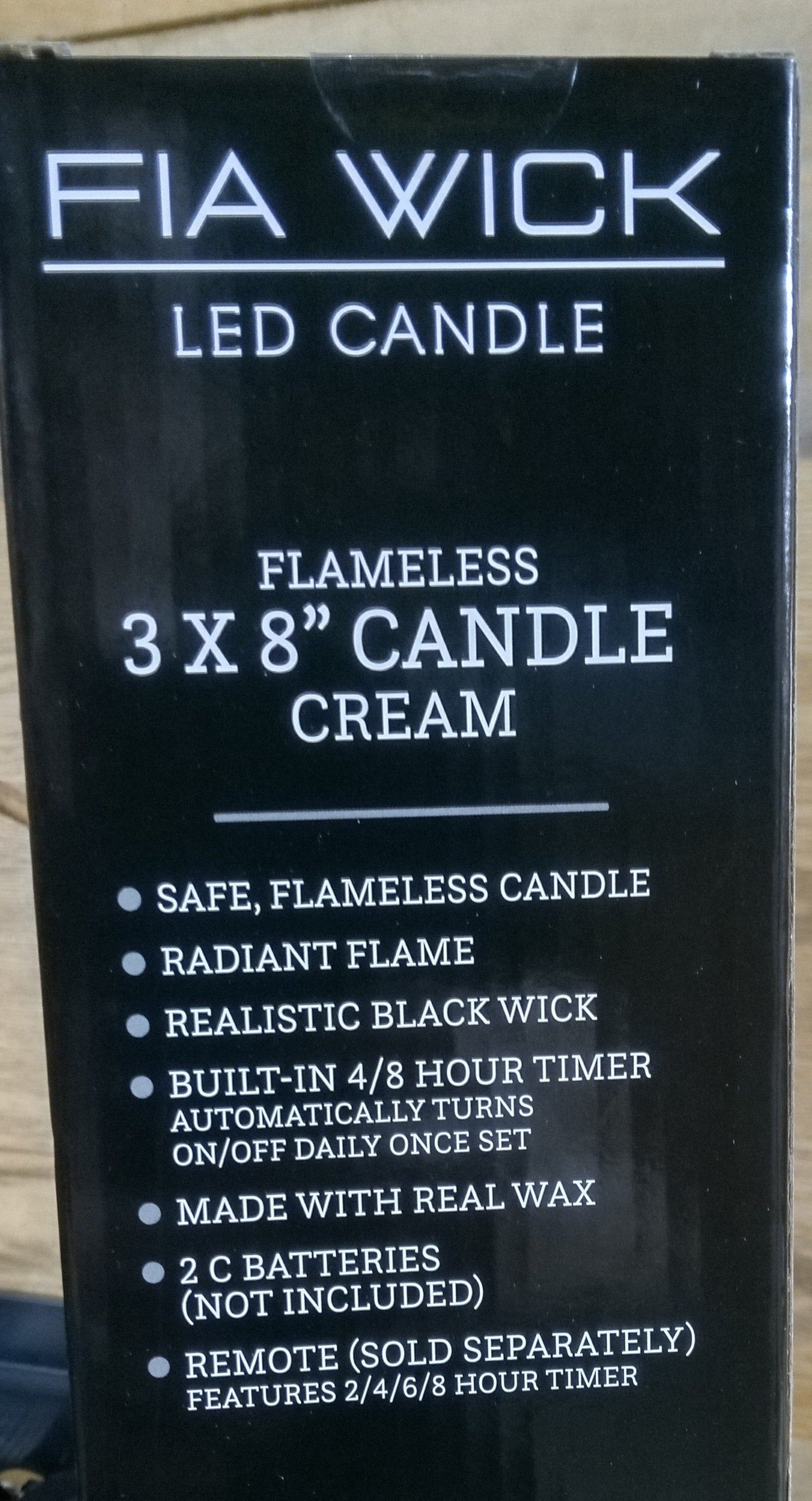 Wick Candle 3x8