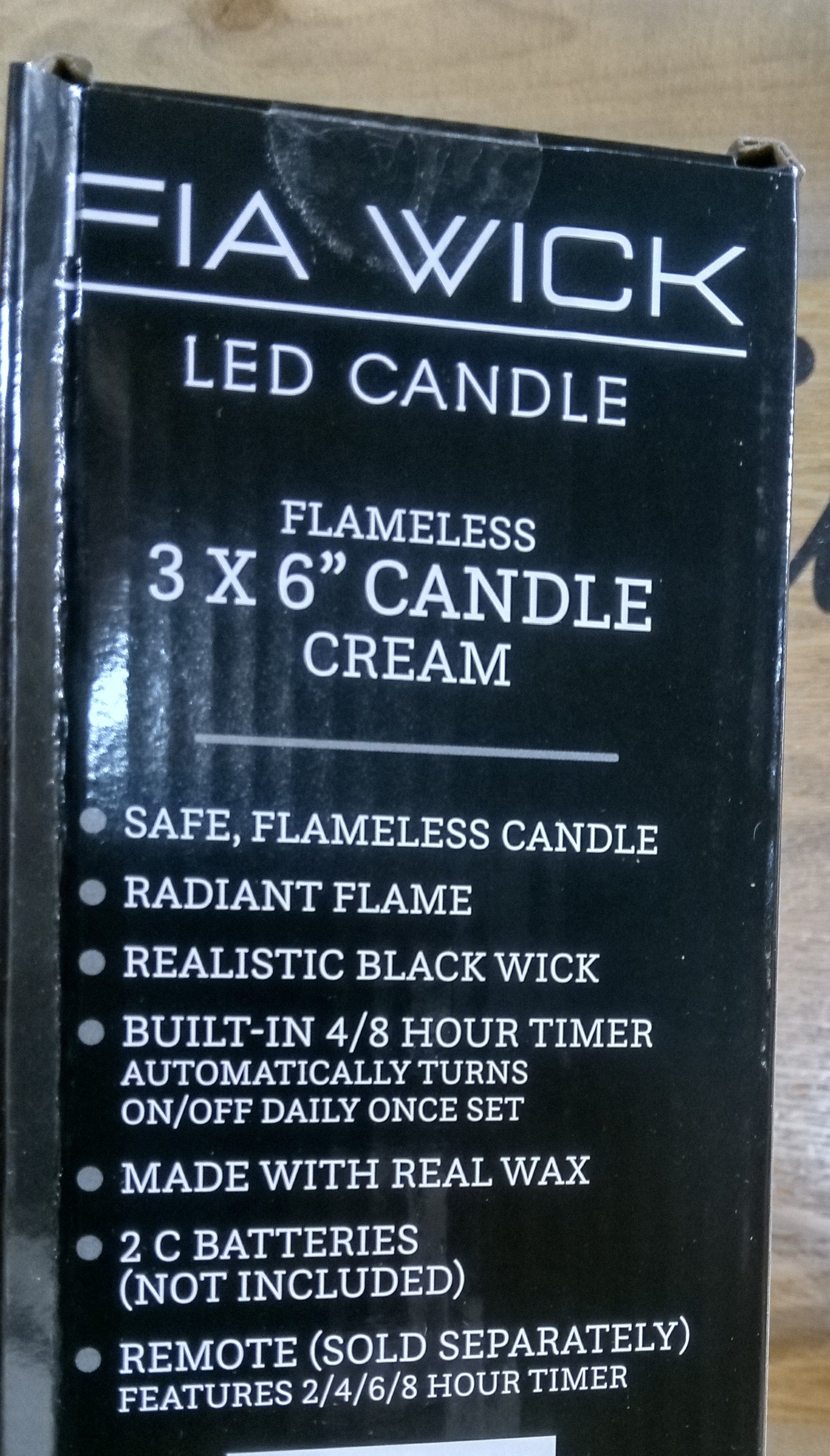 Wick Candle 3x6