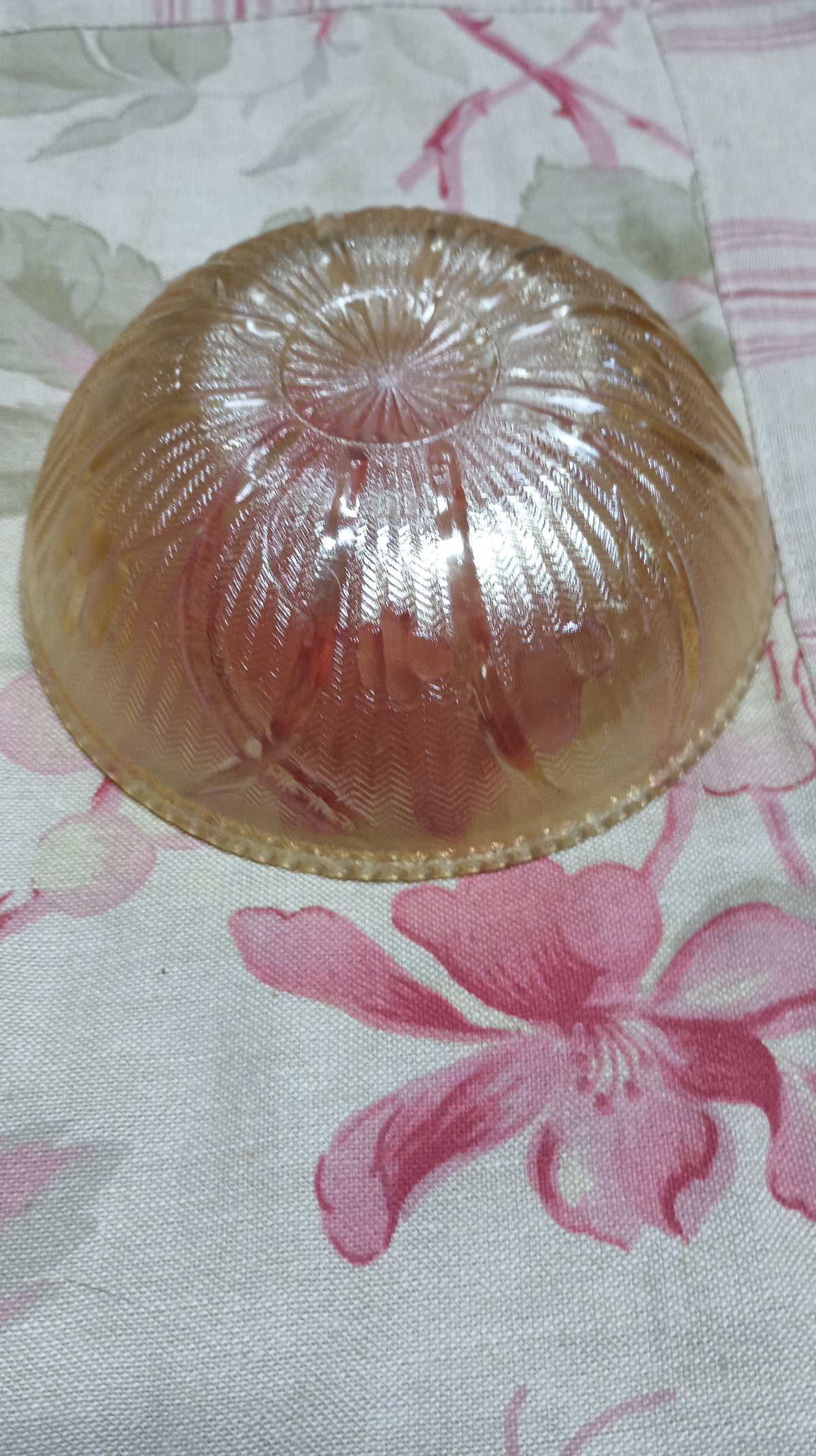 Vintage Marigold Carnival Glass Bowl