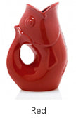 Gurgle Pot- Large Red