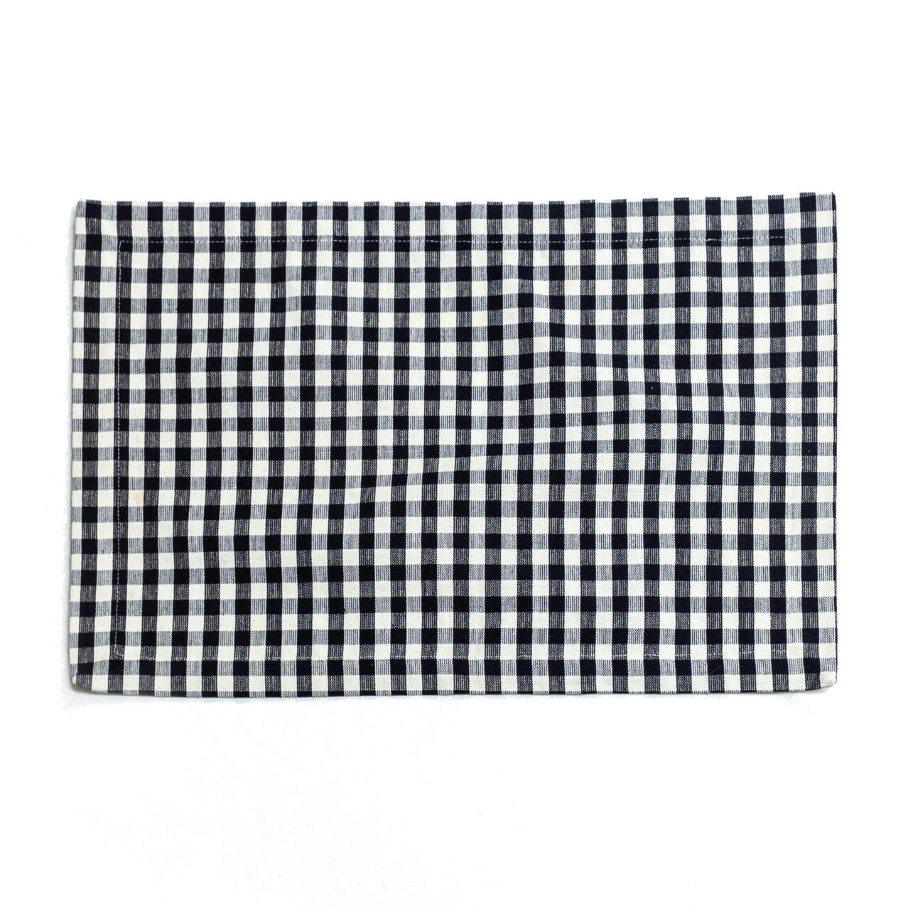 Williamsburg Collection/Tavern Check Placemat - Black