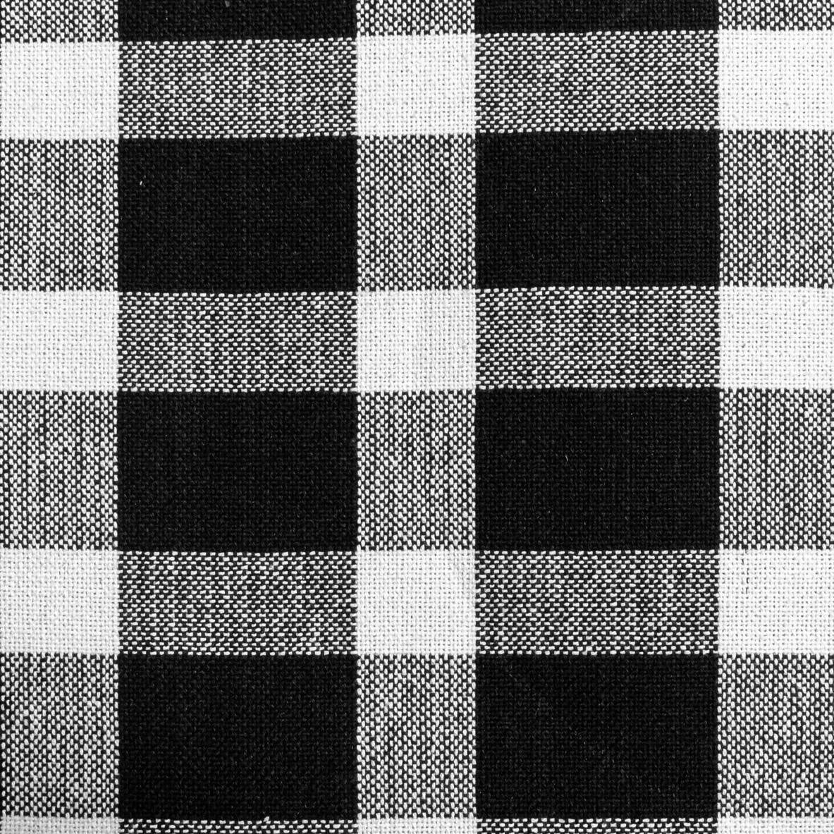 Williamsburg Collection/Tavern Check Placemat - Black